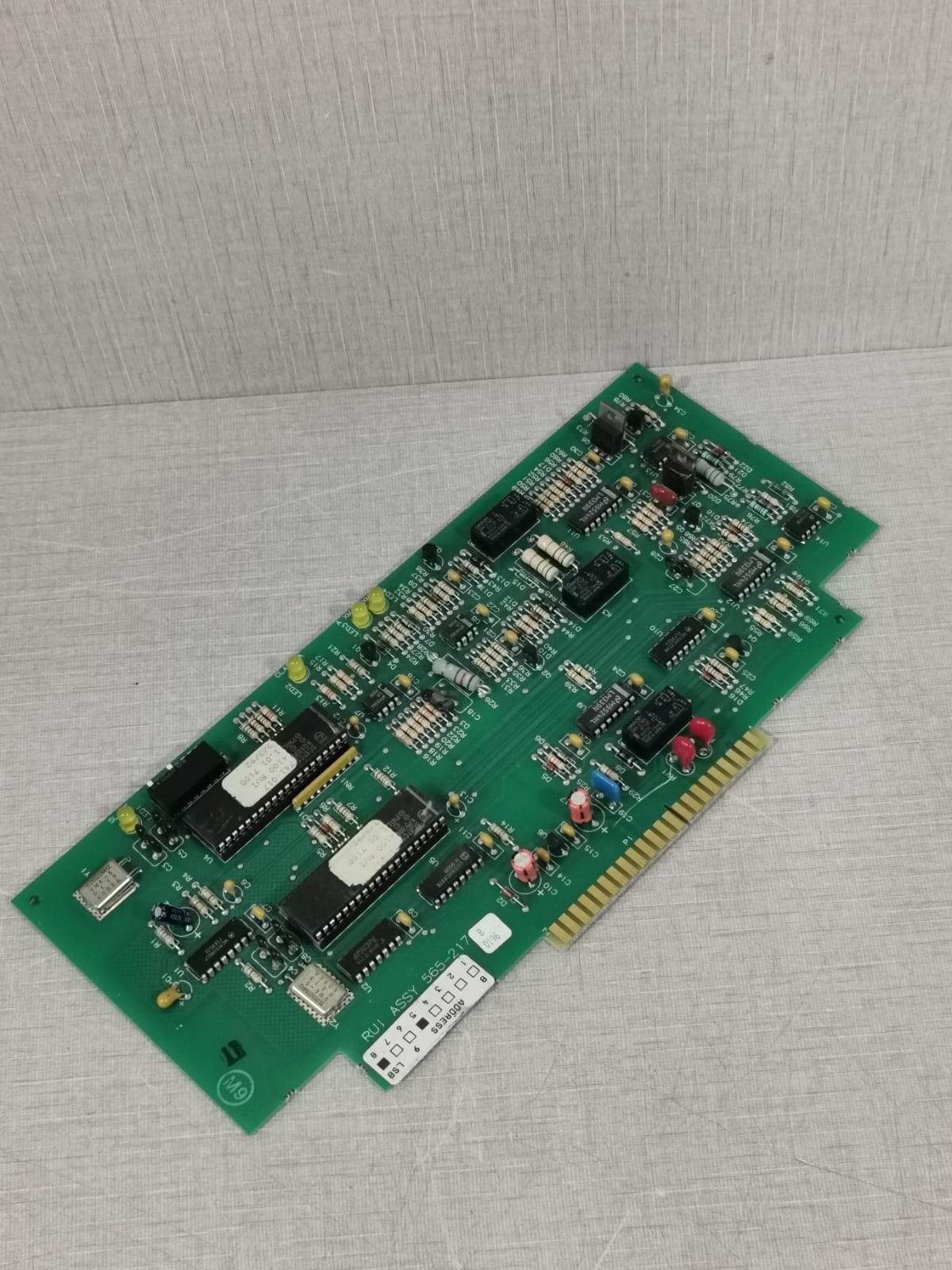 Simplex 565-217 SIMPLEX 565-217 B /565-216 B FIRE ALARM RUI ASSY PCB CIRCUIT BOARD 6