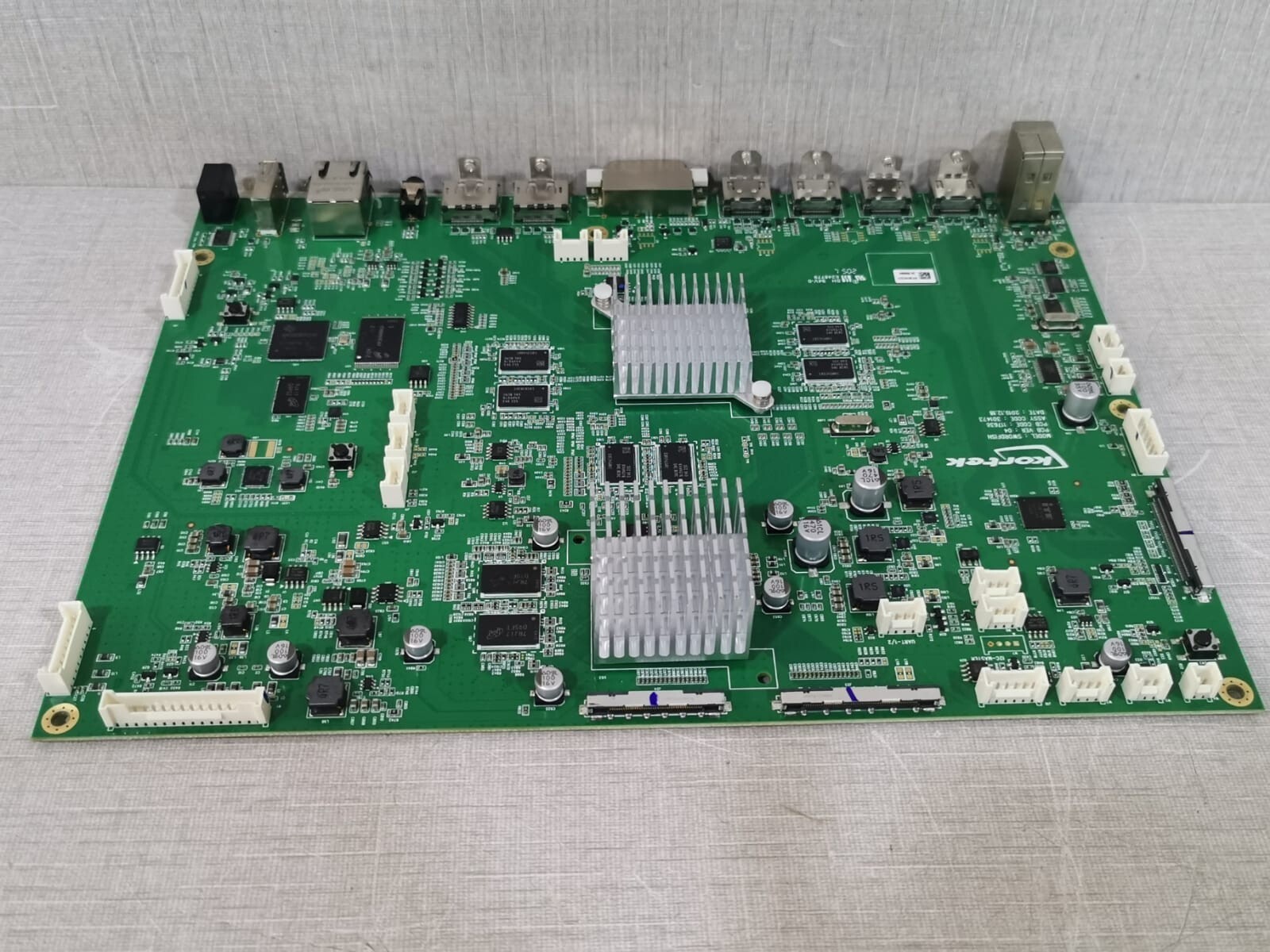 KORTEC PCB Code: 117638 Assy 301473 KORTEC Model: SWORDFISH PCB Code: 117638 Assy 301473 PCB Mother Board 7