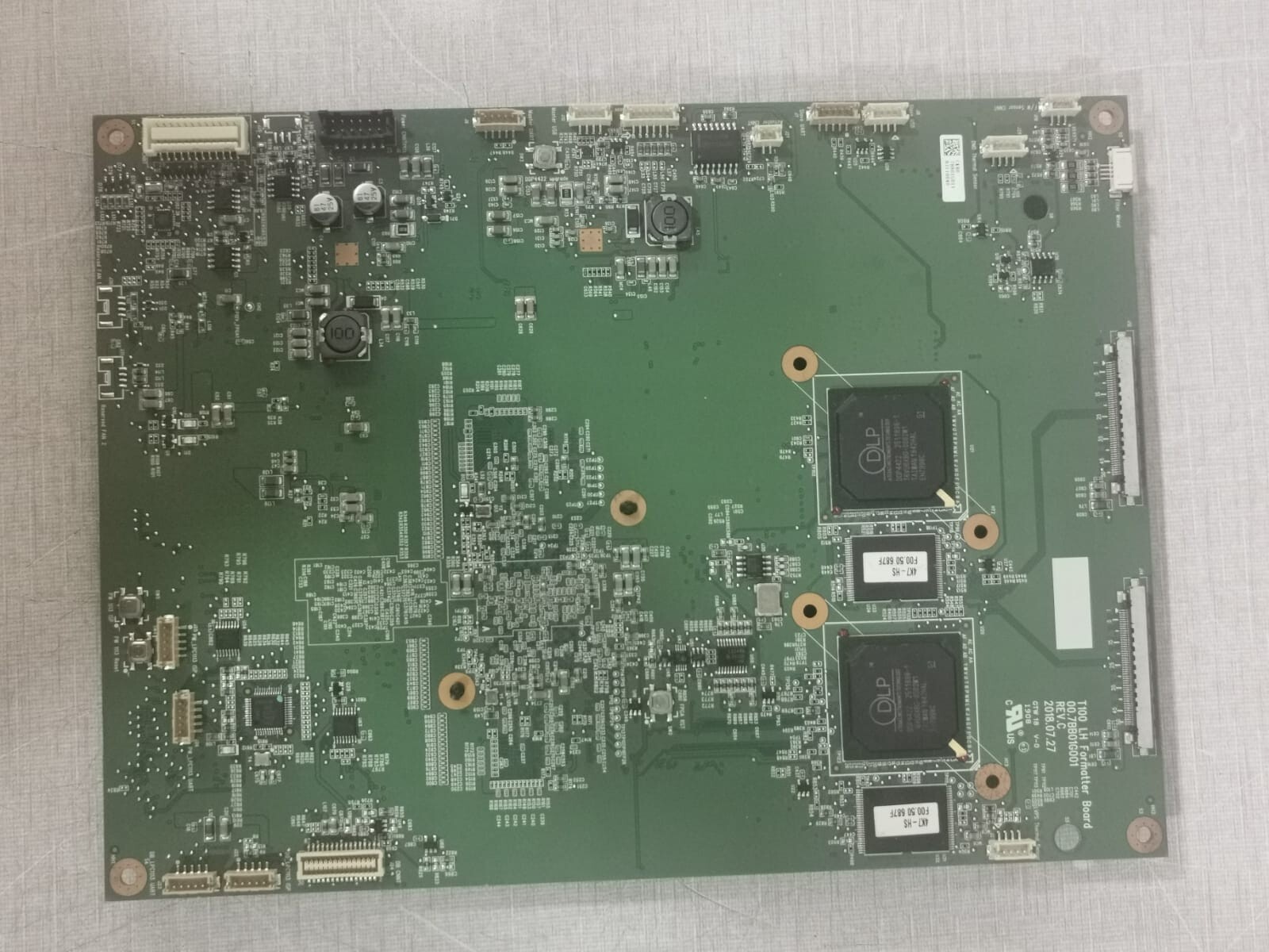 Unbranded CK80 7BB01G011 T100 LH Formatter Board P/N: 00.7BB01G001 Rev. C CK80 7BB01G011 BJ110040 3