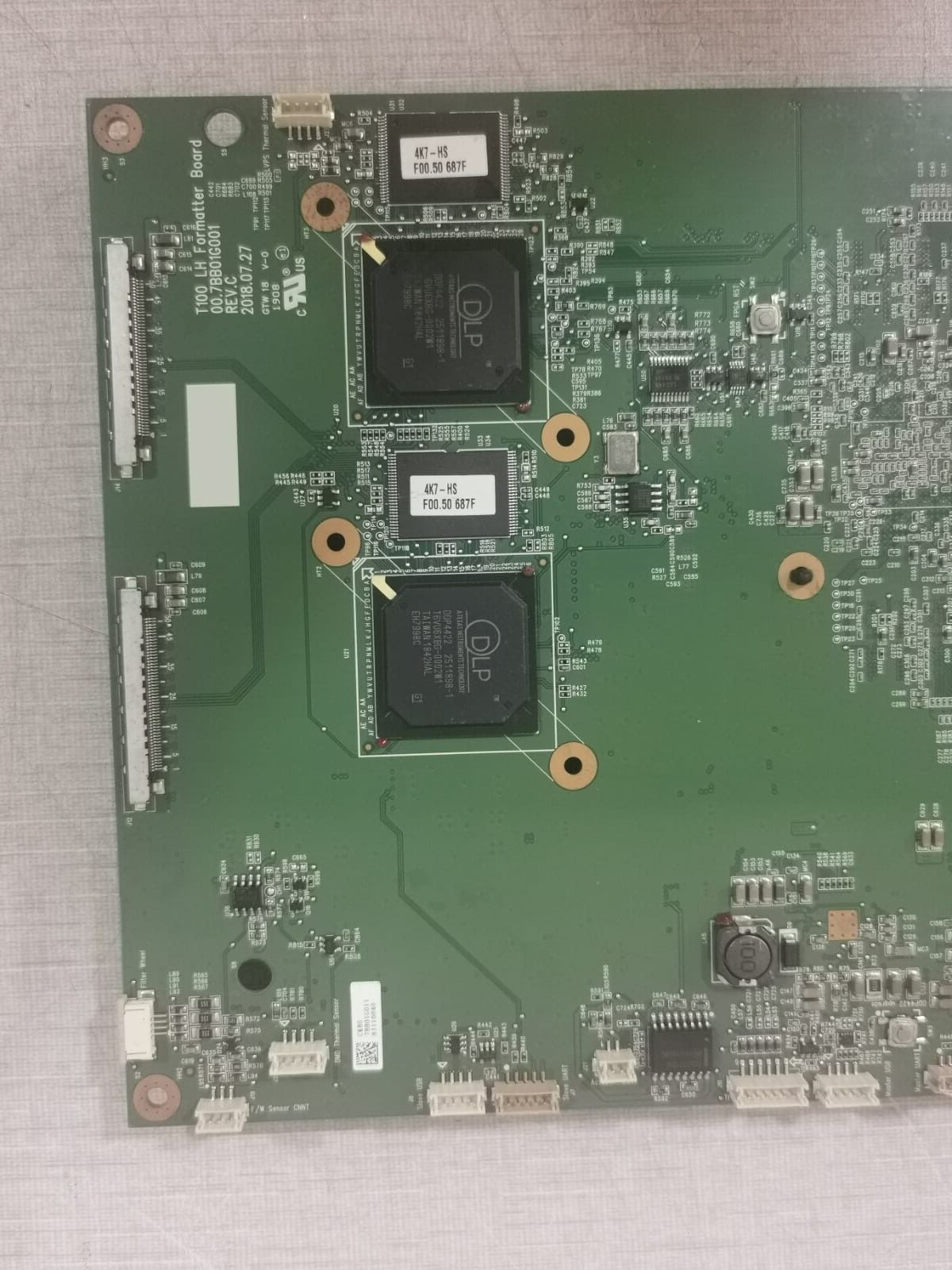 Unbranded CK80 7BB01G011 T100 LH Formatter Board P/N: 00.7BB01G001 Rev. C CK80 7BB01G011 BJ110040 4
