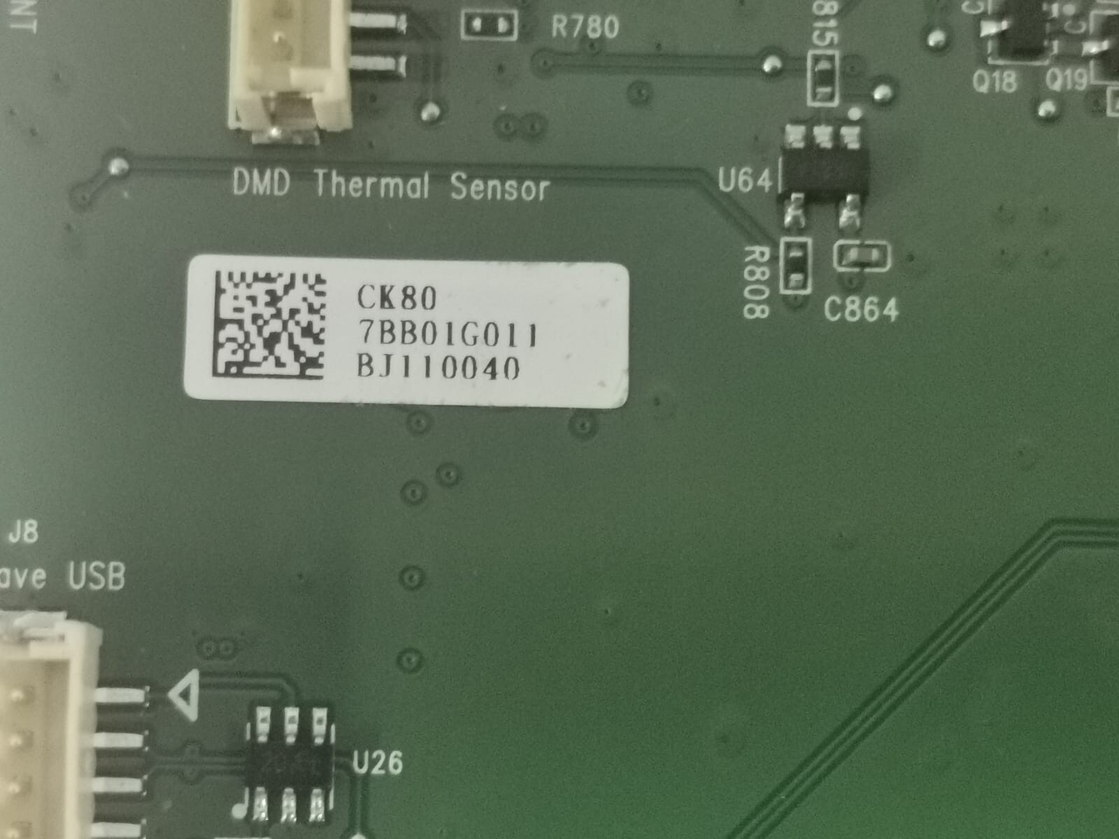 Unbranded CK80 7BB01G011 T100 LH Formatter Board P/N: 00.7BB01G001 Rev. C CK80 7BB01G011 BJ110040 6