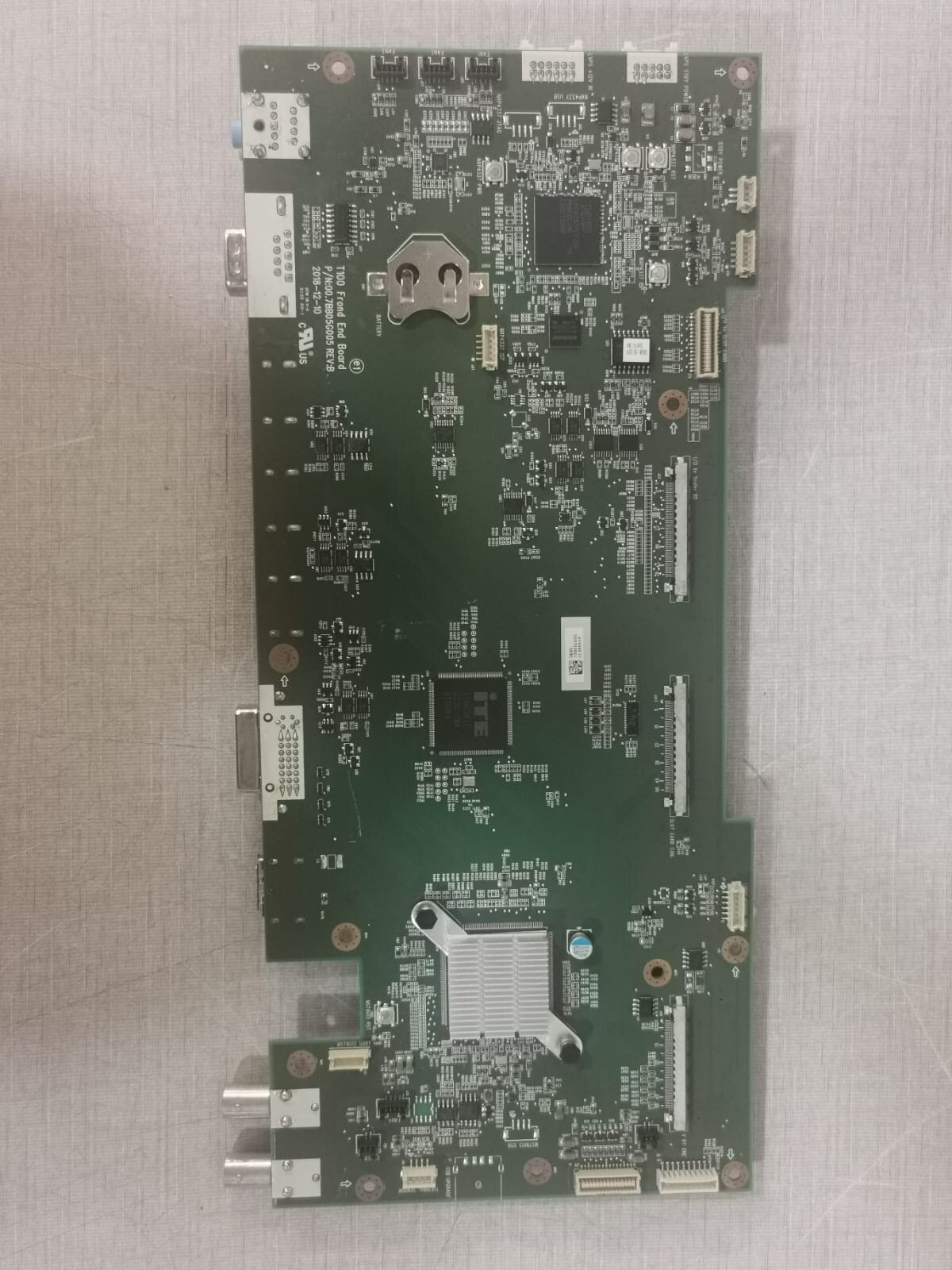 Unbranded DK80 7BB05G005 GL48001 T100 Frond End Board P/N: 00.7BB05G005 Rev. B PCB Board DK80 7BB05G005 GL48001 5