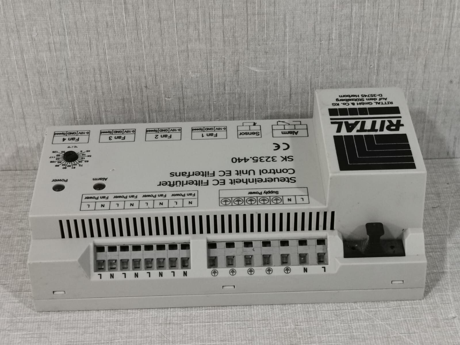 Rittal 3235.440 RITTAL SK 3235.440 CONTROL UNIT EC FILTERFANS 5