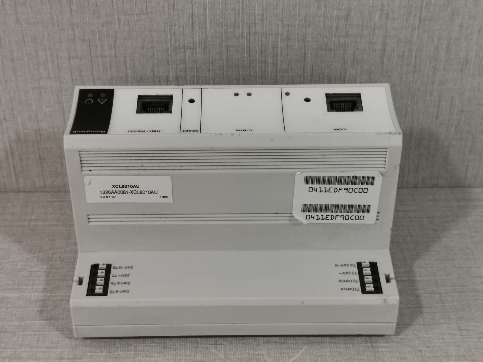 Honeywell XCL8010AU HONEYWELL XCL8010AU V3.01.07 CPU CONTROLLER 3