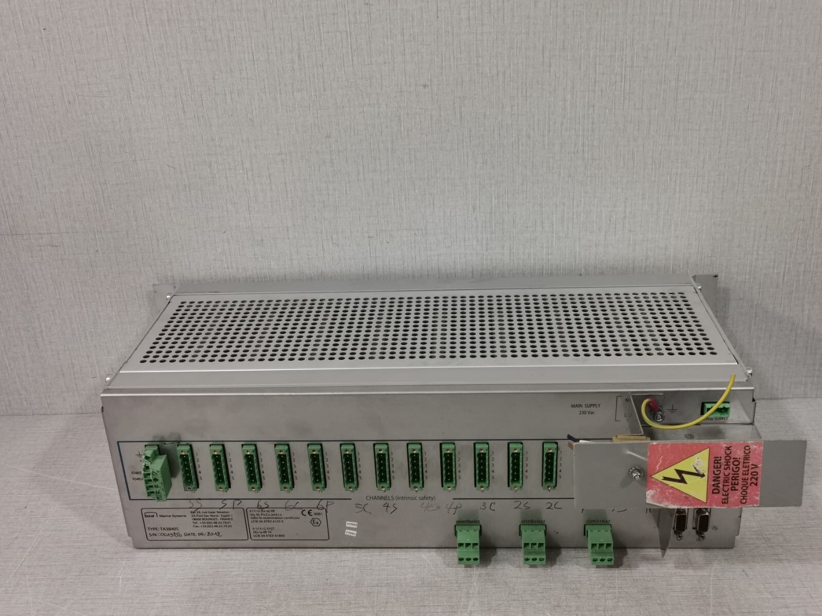 Honeywell TA3840S HONEYWELL TA3840S SAFETY UNIT -Without card 9