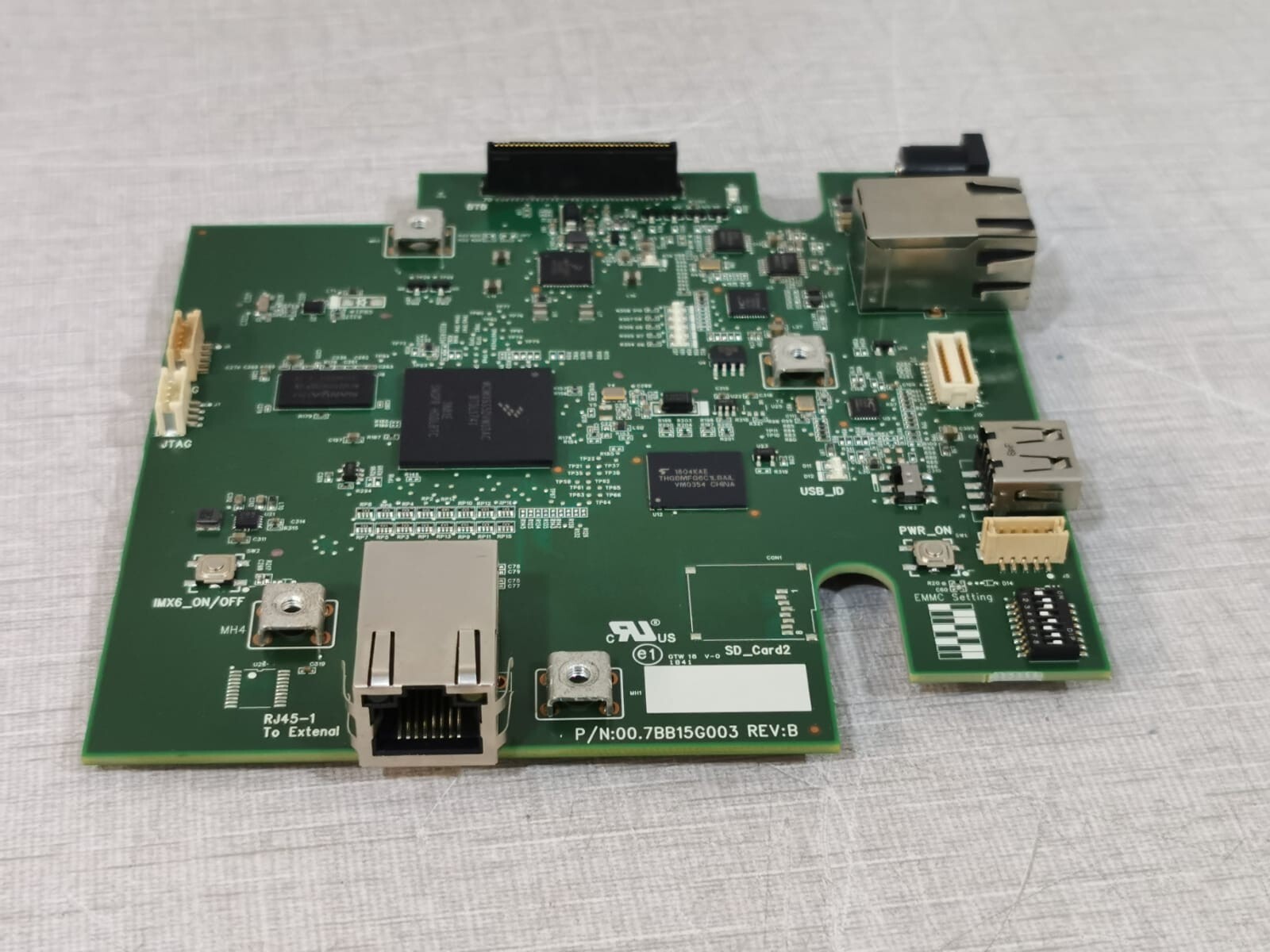 Christie Digital Systems Inc. 0050418B788A CHRISTIE PCBA LAN Control Board Part. No. 00.7BB15G003 Rev.B / MAC.0050418B788A 4