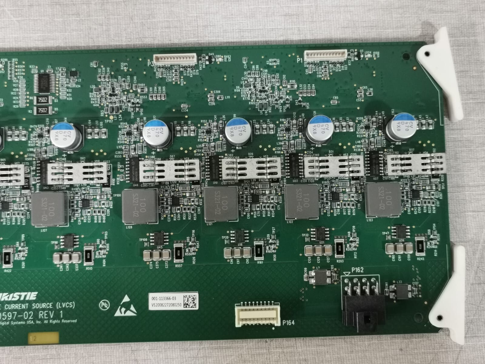 Christie Digital Systems 015-100597-02 CHRISTIE 015-100597-02 Rev. 1 Low Voltage Current Source PCB Board 5