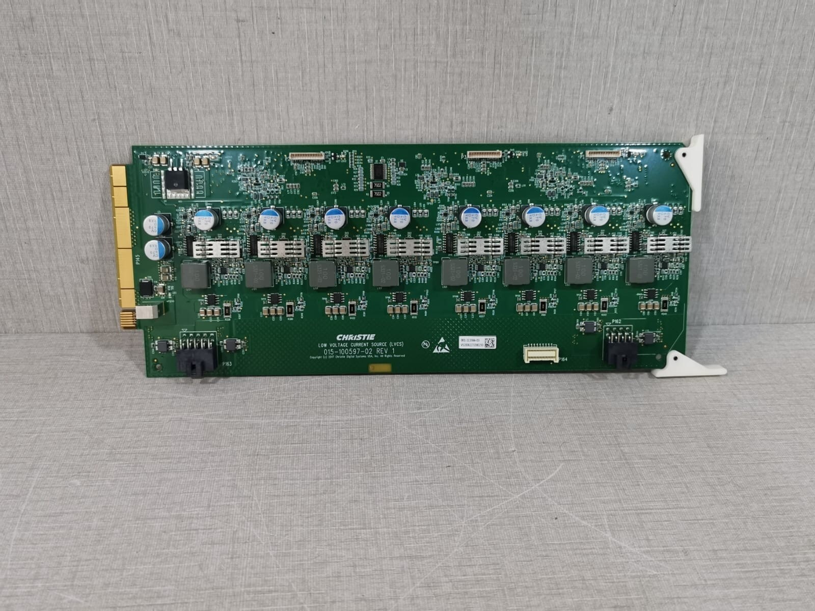 CHRISTIE 015-100597-02 Rev. 1 Low Voltage Current Source PCB Board