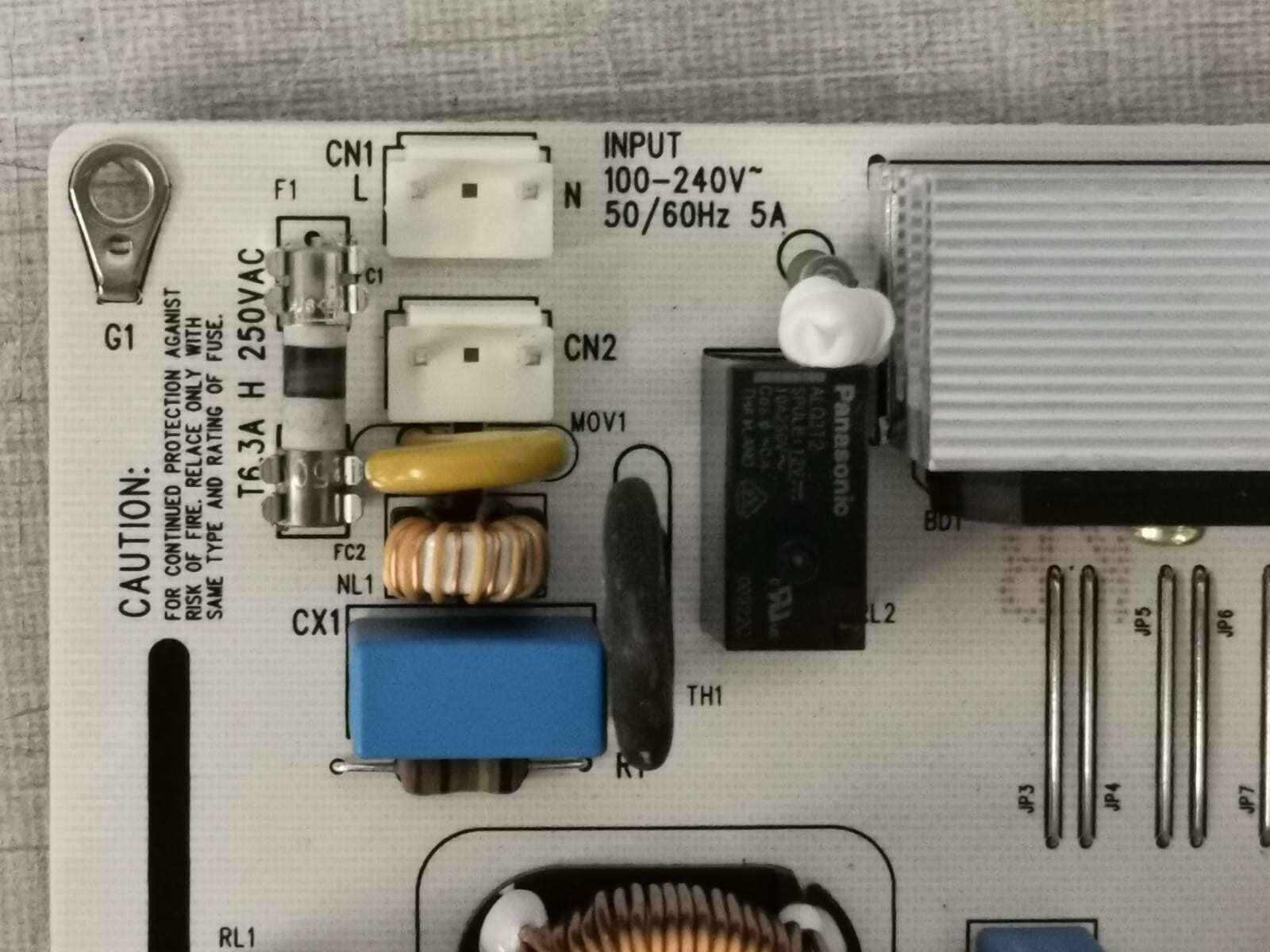 Christie KPA-340-2DCK7 (KPA-340-12/24) CHRISTIE KPA-340-2DCK7 (KPA-340-12/24) Power Supply Mother Board Unit Rev. 1.1 7