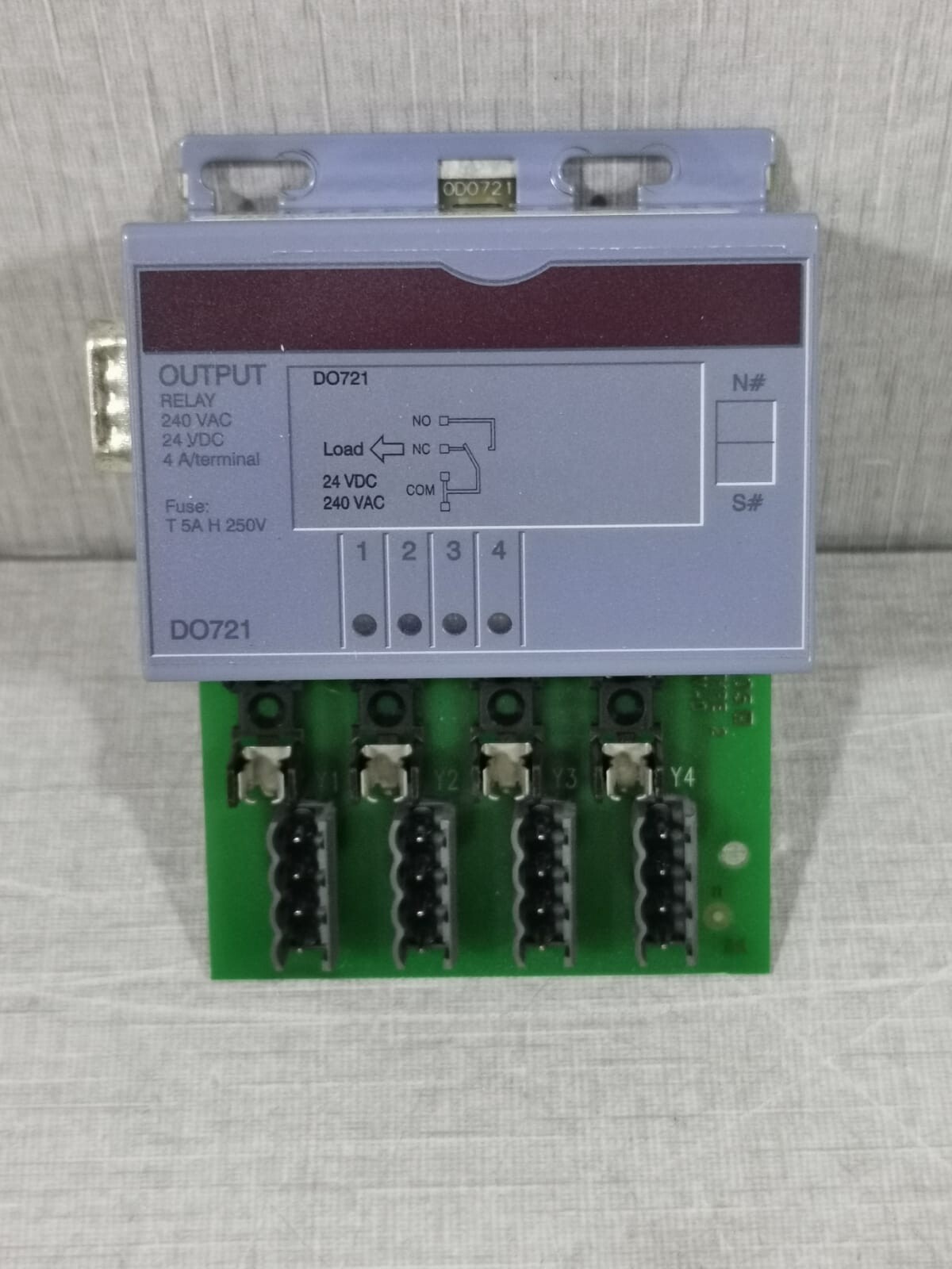 B&R AUTOMATION 7DO721.7 DIGITAL OUTPUT MODULE DO721 Rev. DO