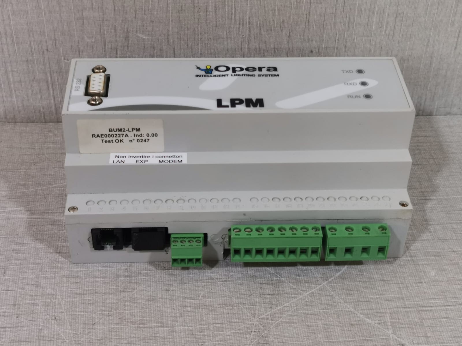 OPera BUM2-LPM OPera LPM/BUM2-LPM Intelligent Lightning System RAE000227A 4