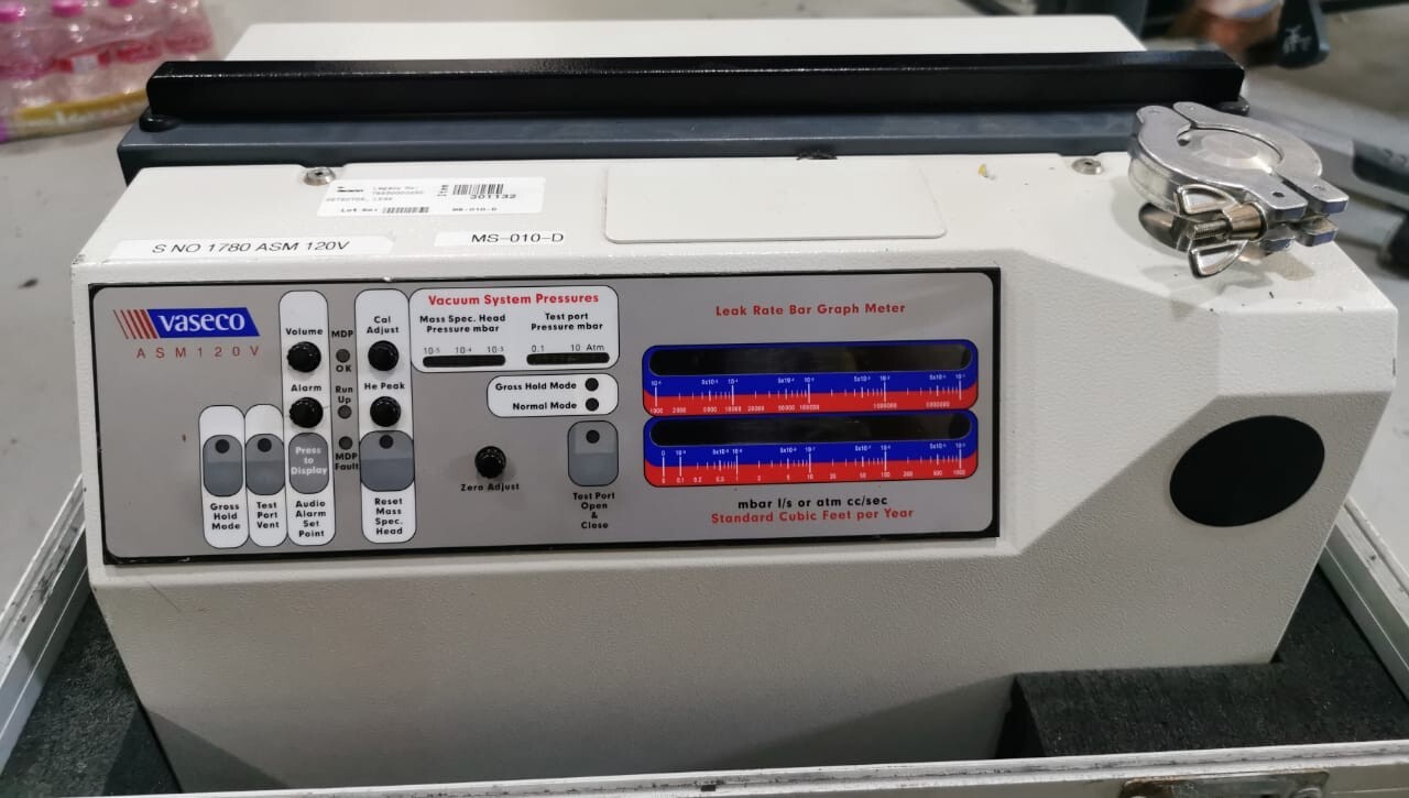 WEATHERFORD/VASECO ASM 120V / MS-010-D WEATHERFORD/VASECO ASM 120V / MS-010-D LEAK DETECTOR 3