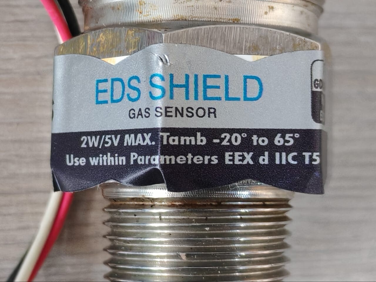 EDS SHIELD EDS 1/20 EDS SHIELD GDH 3000-01 P/n: EDS 1/20 GAS SENSOR HEAD 2