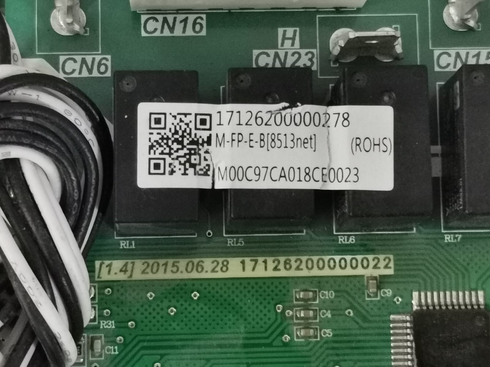 UNKNOWN 17126200000278 / M-FP-E-B(8513NET) M00C97CA018CE0023 Main Board 100LT236514B0 / 17126200000278 / M-FP-E-B(8513net) M00C97CA018CE0023 2