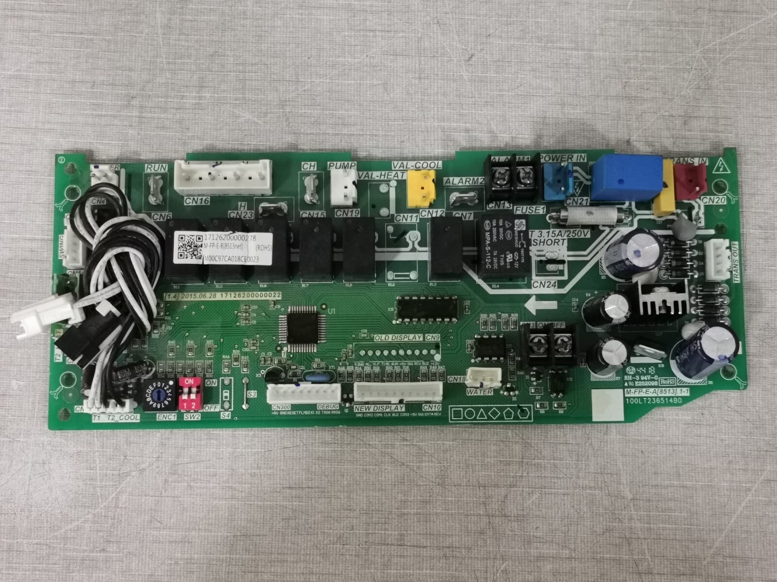 UNKNOWN 17126200000278 / M-FP-E-B(8513NET) M00C97CA018CE0023 Main Board 100LT236514B0 / 17126200000278 / M-FP-E-B(8513net) M00C97CA018CE0023 6