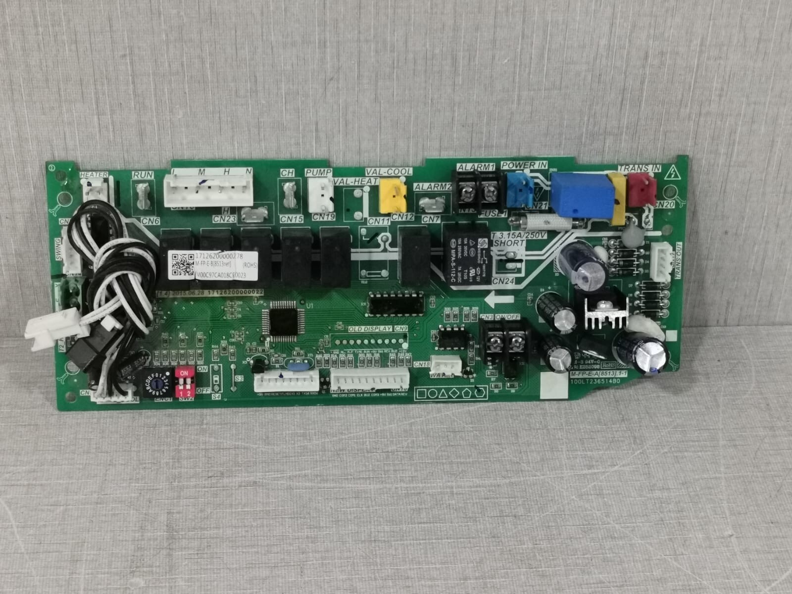 Main Board 100LT236514B0 / 17126200000278 / M-FP-E-B(8513net) M00C97CA018CE0023