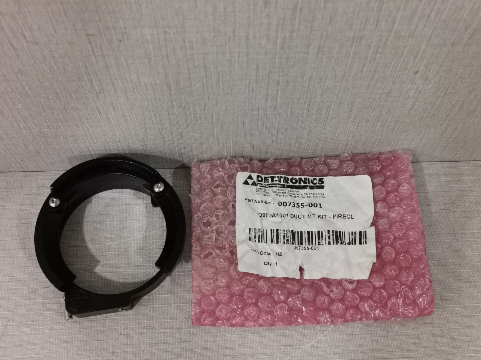 DET-TRONICS 007355-001/ Q900A1001 DUCT MT KIT PIRECL