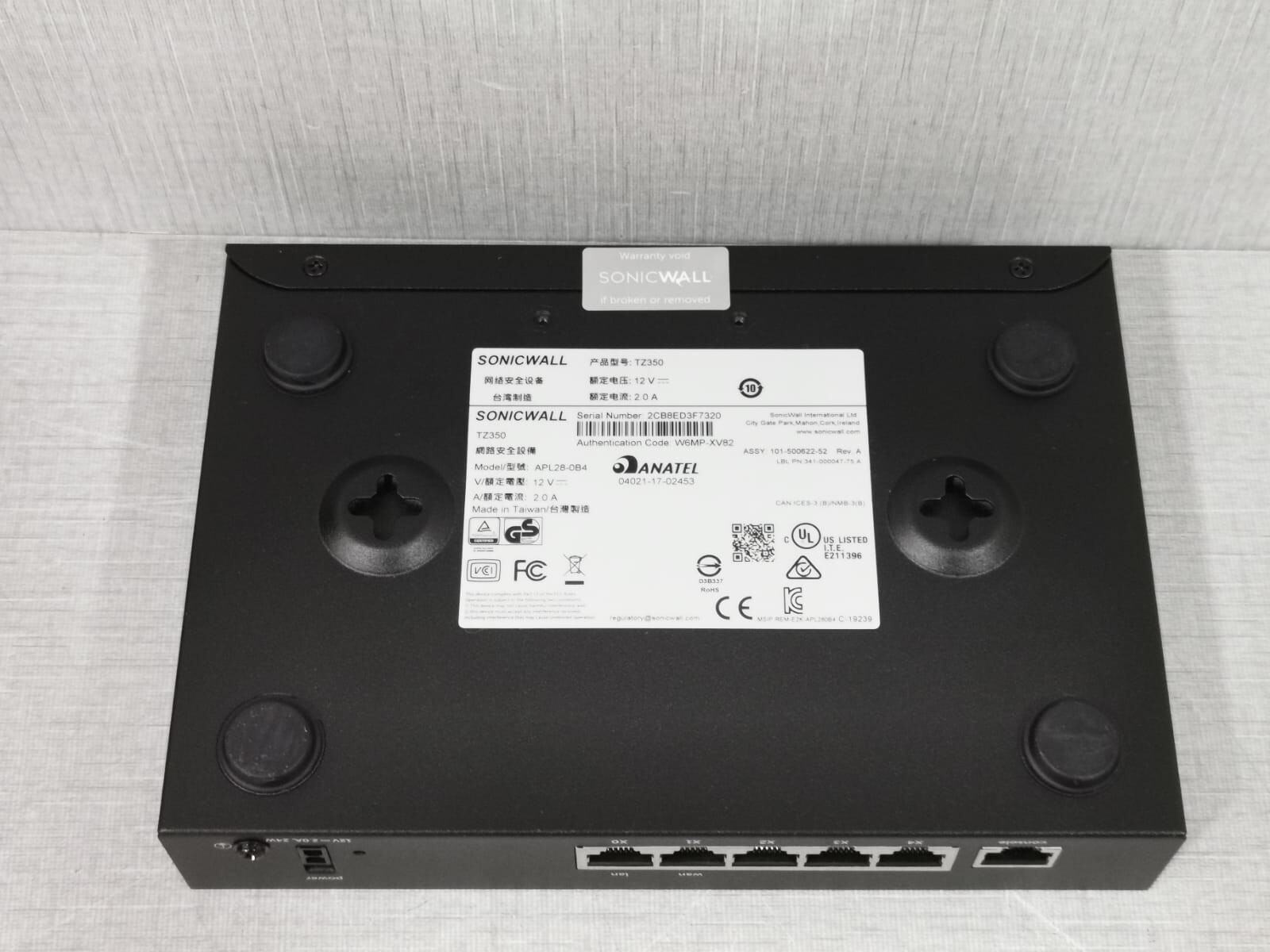 SONICWALL APL28-0B4 SONICWALL TZ350 - APL28-0B4 NETWORK FIREWALL SECURITY APPLIANCE 3