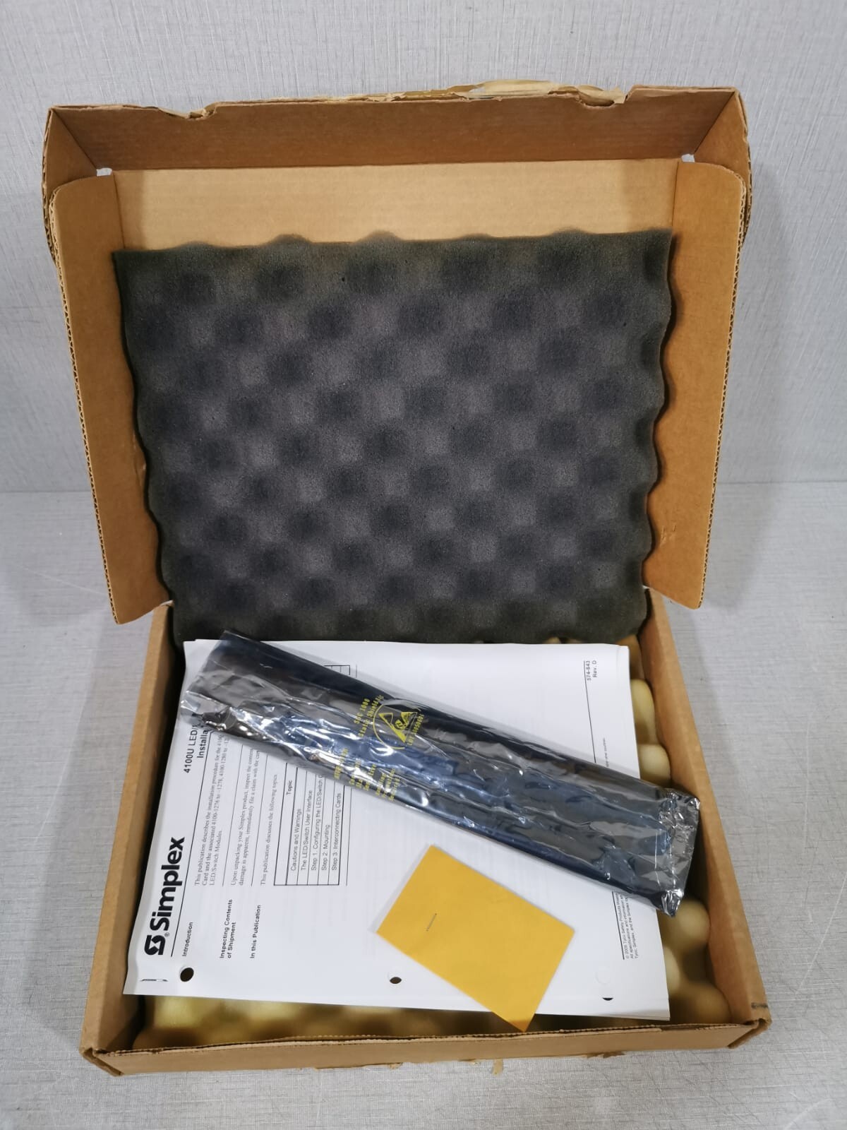 Simplex 4100-1280 Simplex 4100-1280 8 Switch /8 Red LED Module 2