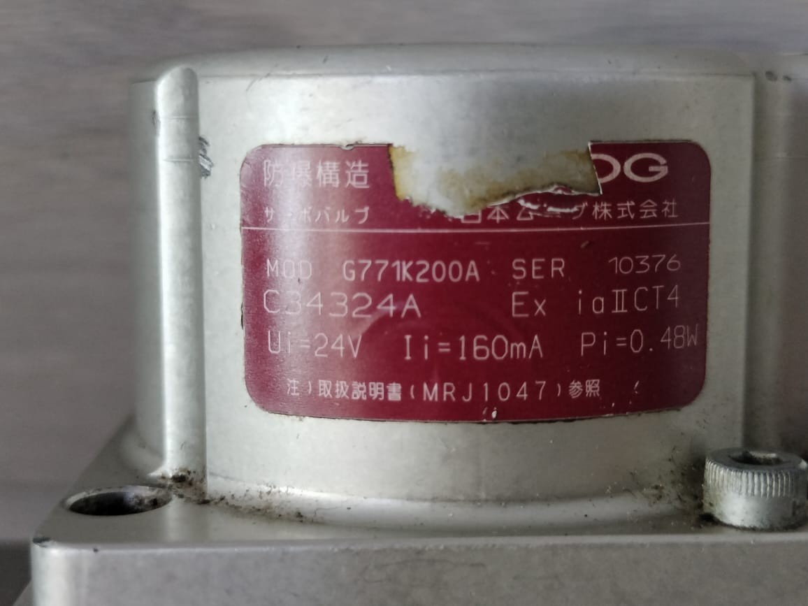 MOOG G771K200A MOOG G771K200A ELECTRO HYDRAULIC SERVO VALVE 2