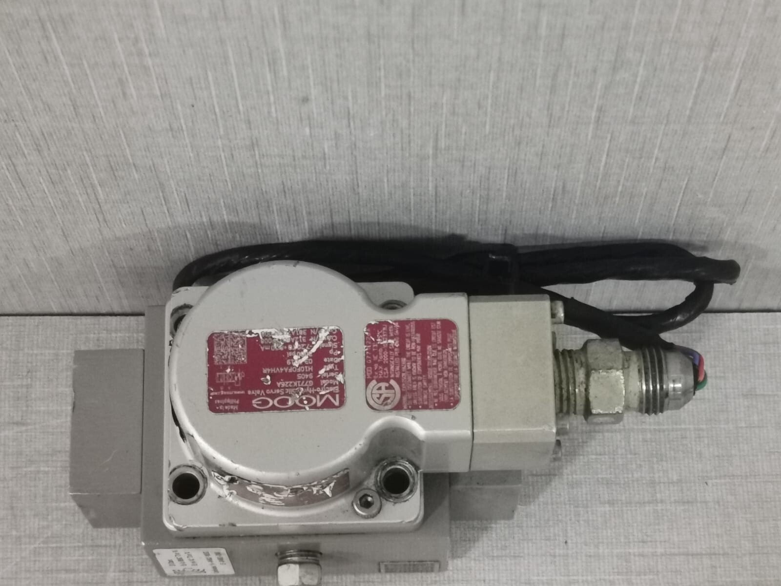 MOOG G771K226A MOOG G771K226A ELECTRO HYDRAULIC SERVO VALVE 6