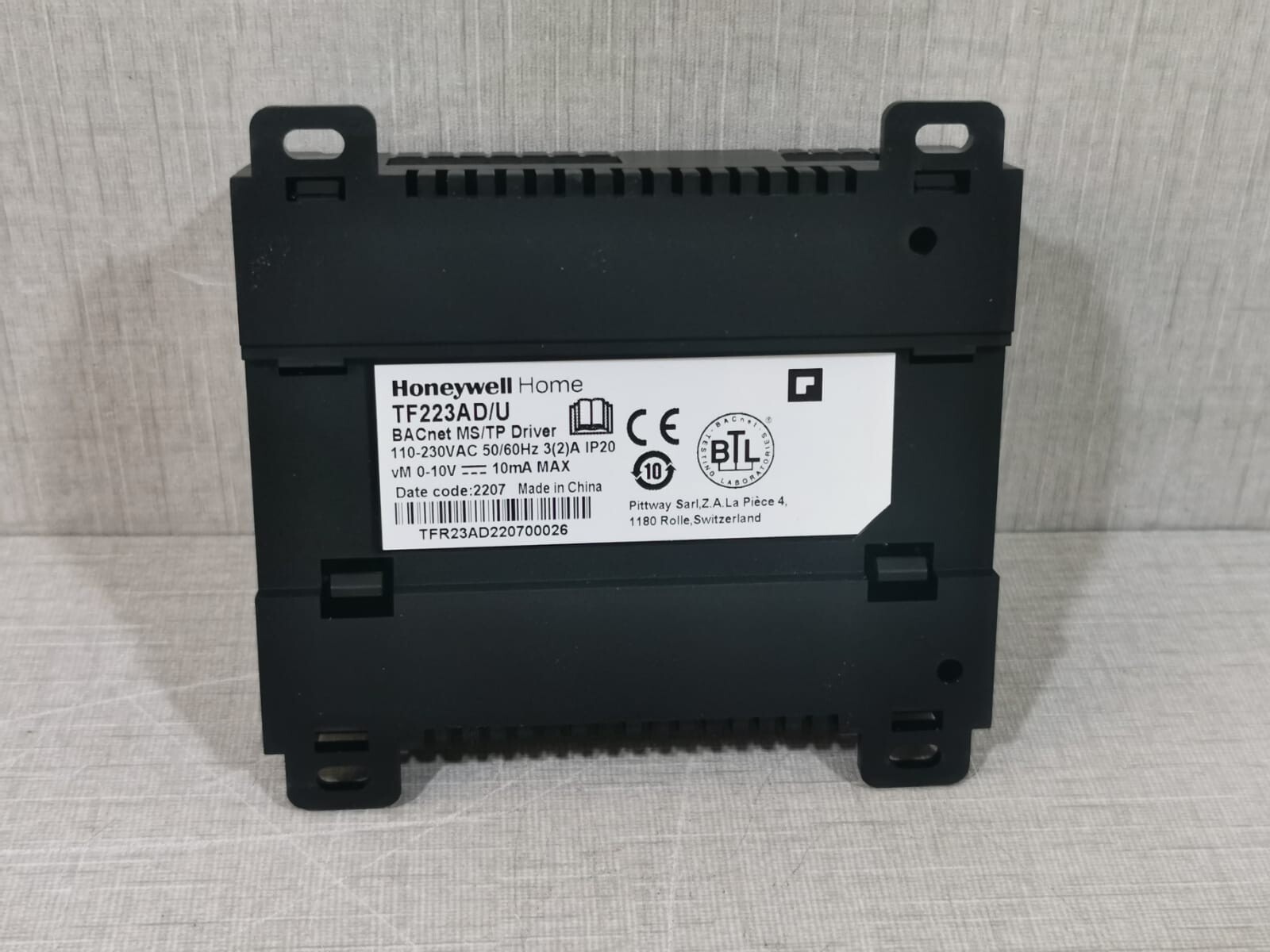 Honeywell TF223AD/U Honeywell Home Resideo TF223AD/U BACnet MS/TP Driver 10