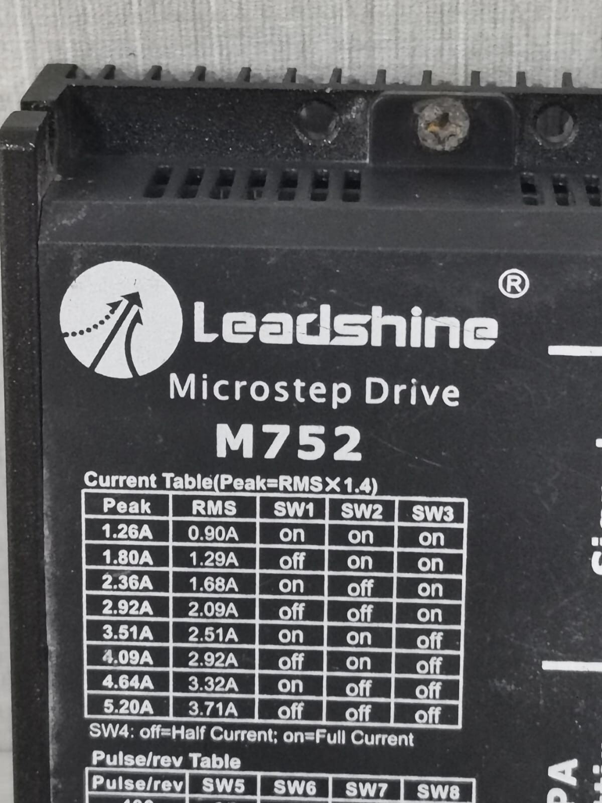 Leadshine M752PBF LEADSHINE M752/M752PBF MICROSTEP DRIVE 2