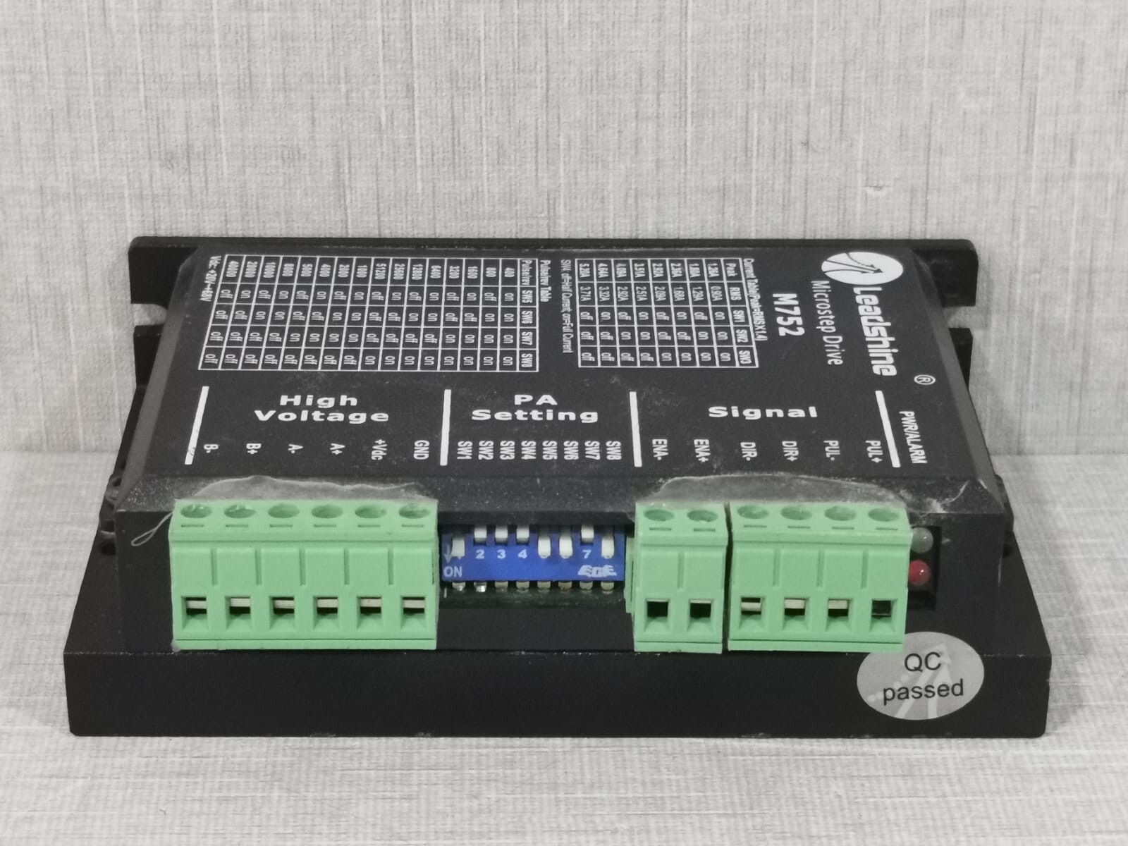 Leadshine M752PBF LEADSHINE M752/M752PBF MICROSTEP DRIVE 5