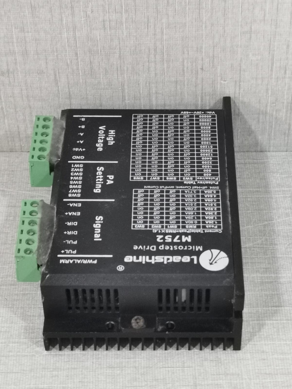 Leadshine M752PBF LEADSHINE M752/M752PBF MICROSTEP DRIVE 6