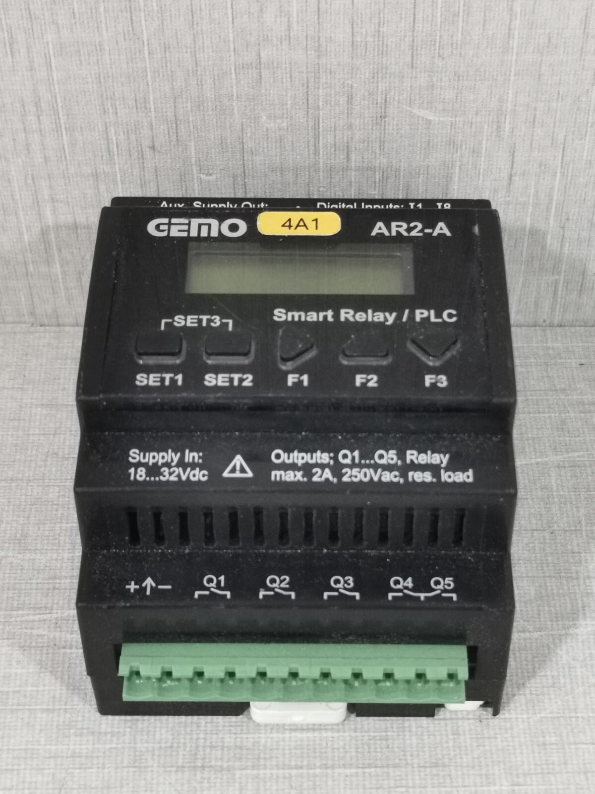 GEMO AR2-A-24VDC-8D GEMO AR2-A-24VDC-8D SMART RELAY/ PLC 6