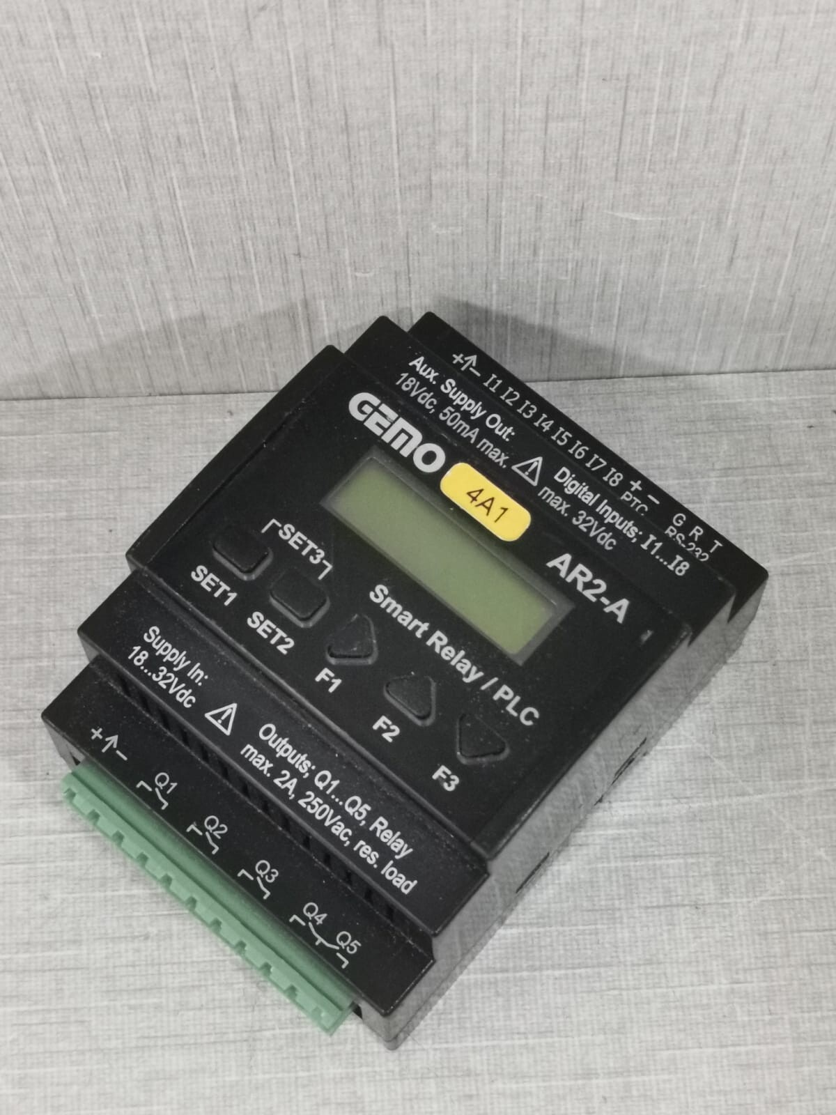 GEMO AR2-A-24VDC-8D GEMO AR2-A-24VDC-8D SMART RELAY/ PLC 8