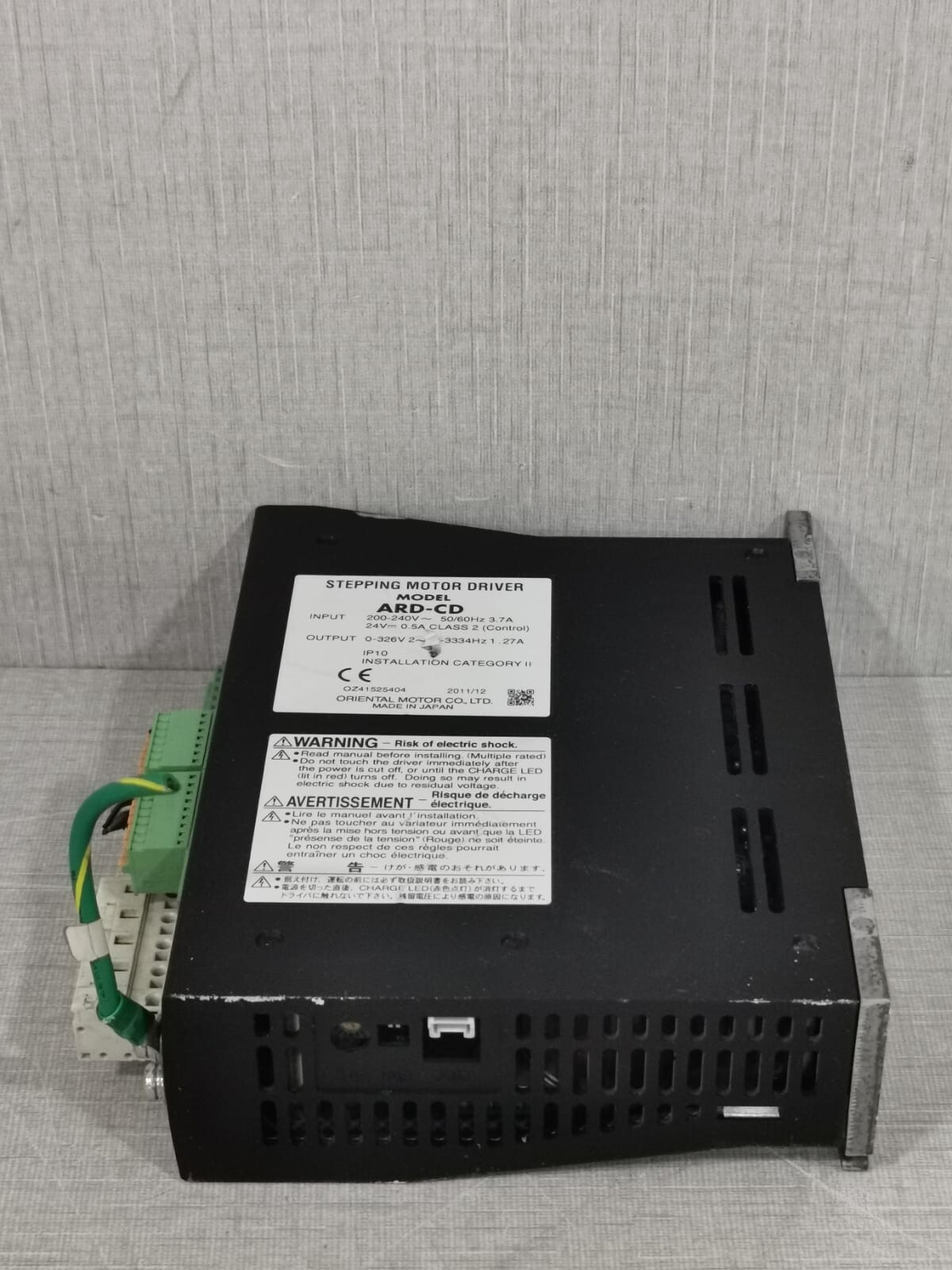 Oriental Motor ARD-CD ORIENTALMOTOR ARD-CD 200-240V INPUT /0-326V OUTPUT STEPPING MOTOR DRIVER 6