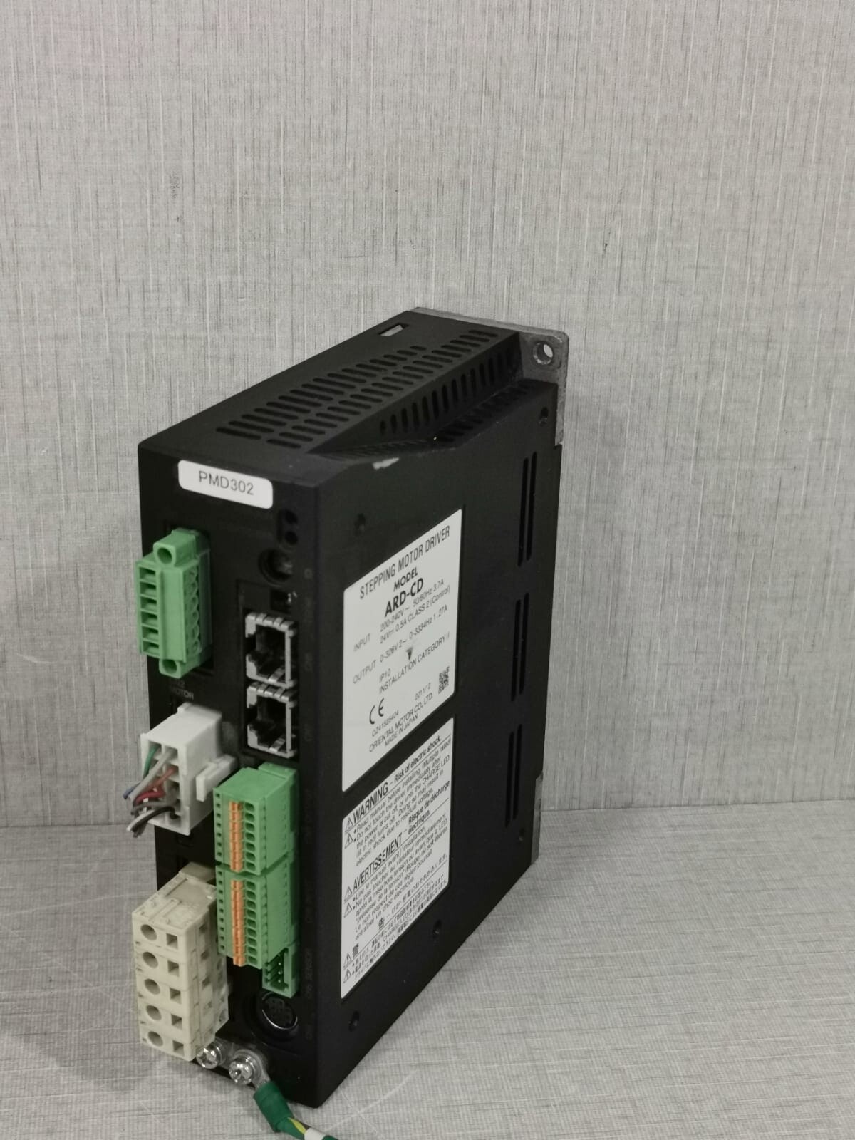 Oriental Motor ARD-CD ORIENTALMOTOR ARD-CD 200-240V INPUT /0-326V OUTPUT STEPPING MOTOR DRIVER 9