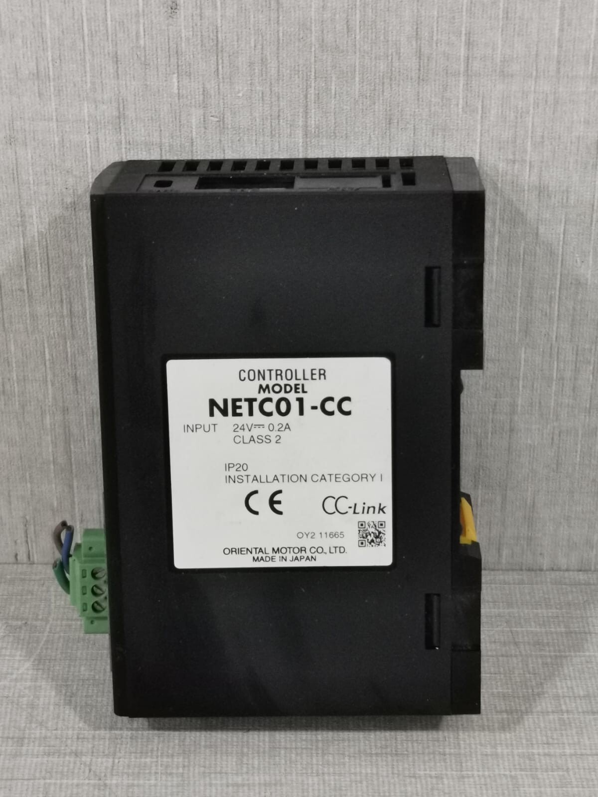 Oriental Motor NETC01-CC ORIENTAL MOTOR NETC01-CC CONTROLLER 2