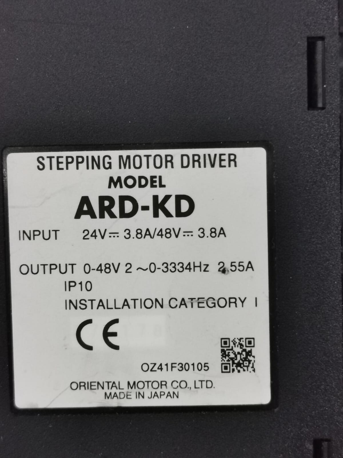 Oriental Motor ARD-KD ORIENTAL MOTOR ARD-KD STEPPING MOTOR DRIVER 2
