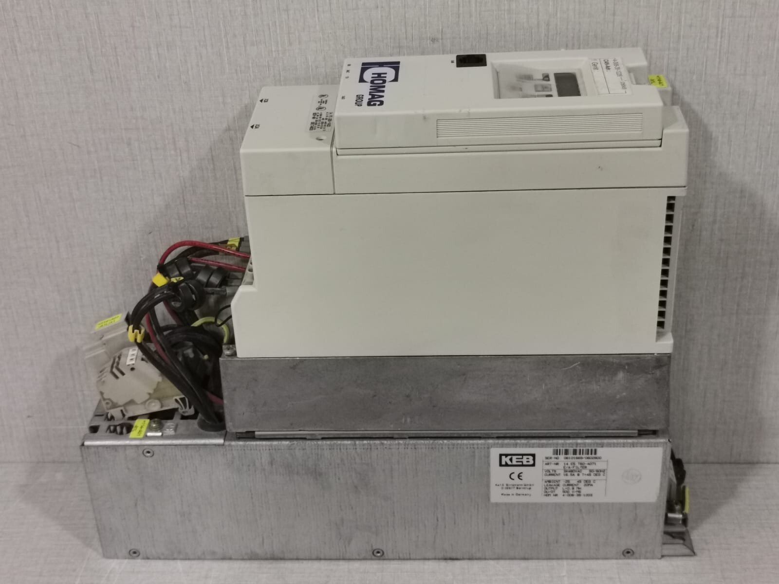 HOMAG 14EST60-A071 HOMAG F5 14F5CBD-YA00 / KEB 14EST60-A071 INVERTER DRIVE 6
