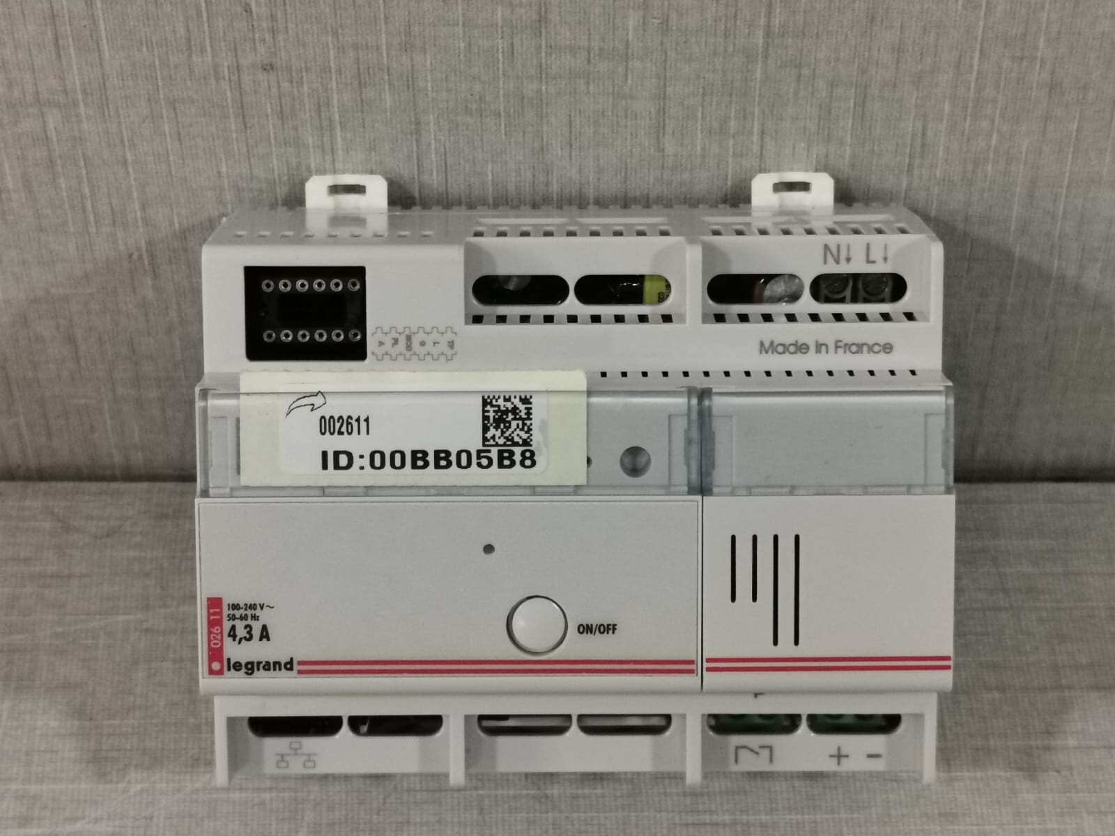 Legrand 026 11 LEGRAND 026 11 DIN- DIMMER SWITCH 4,3A- 10-240V 4