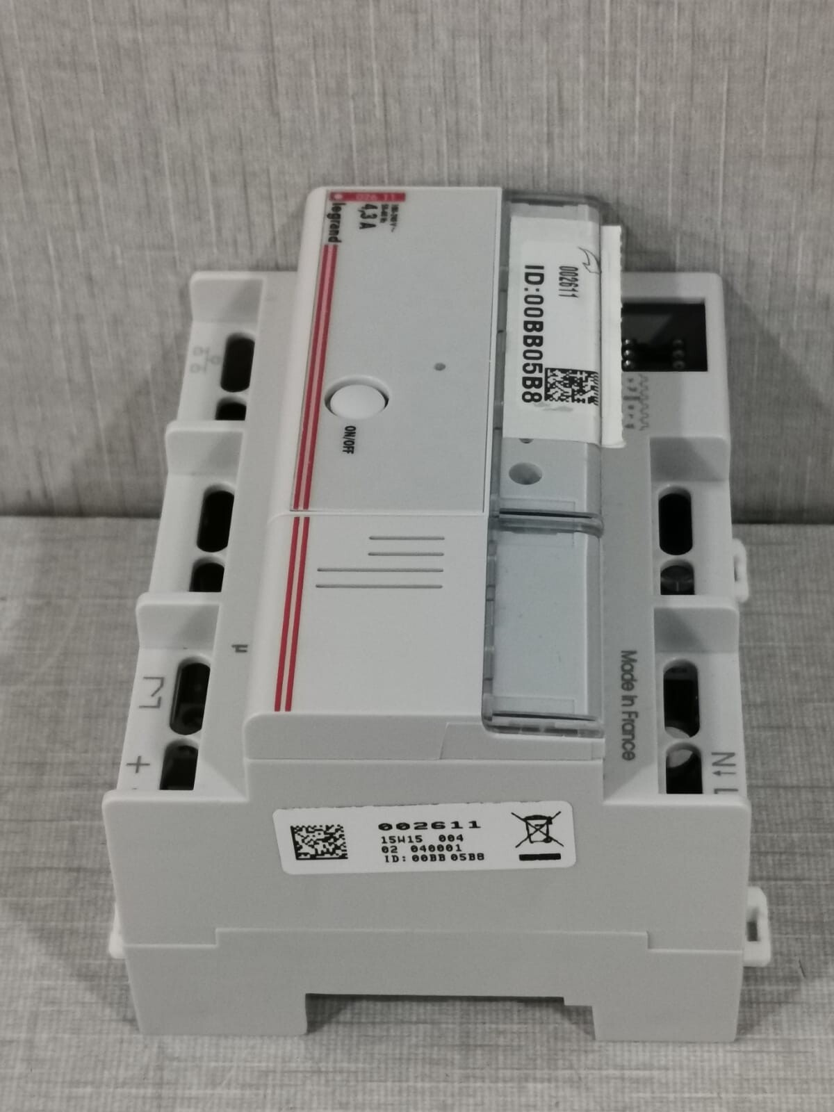 Legrand 026 11 LEGRAND 026 11 DIN- DIMMER SWITCH 4,3A- 10-240V 6
