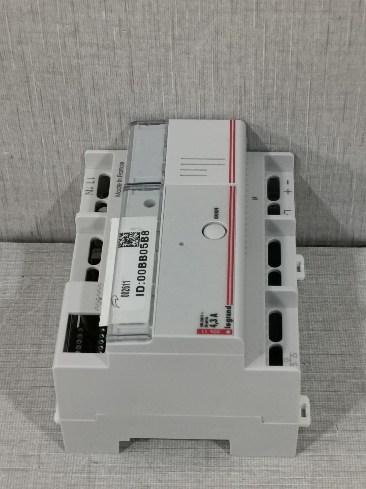 Legrand 026 11 LEGRAND 026 11 DIN- DIMMER SWITCH 4,3A- 10-240V 8