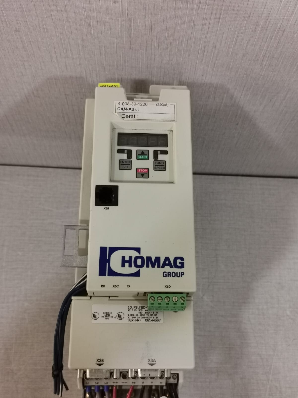 HOMAG 10.F5.MBD-YAOD HOMAG 10.F5.MBD-YAOD INVERTER 2