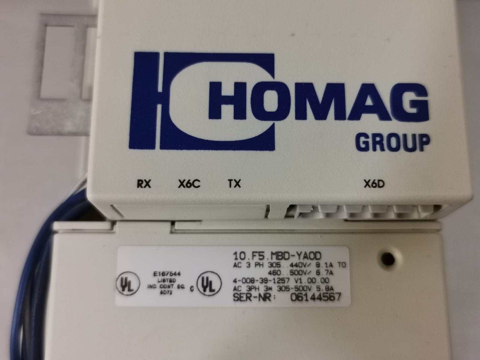 HOMAG 10.F5.MBD-YAOD HOMAG 10.F5.MBD-YAOD INVERTER 3