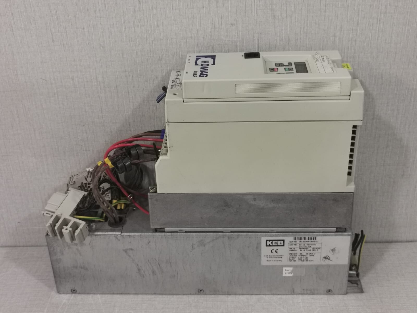 HOMAG 10F5CBB-YA00 HOMAG F5 10F5CBB-YA00 V3.00.10 INVERTER 2.2 KW 5