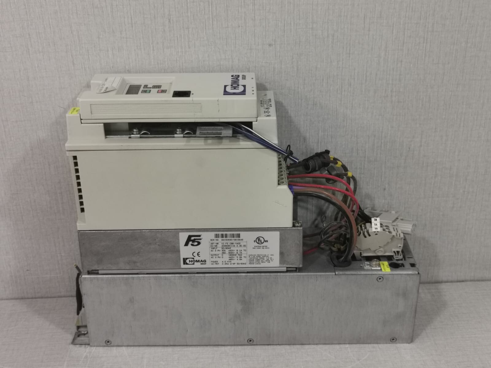 HOMAG 10F5CBB-YA00 HOMAG F5 10F5CBB-YA00 V3.00.10 INVERTER 2.2 KW 6