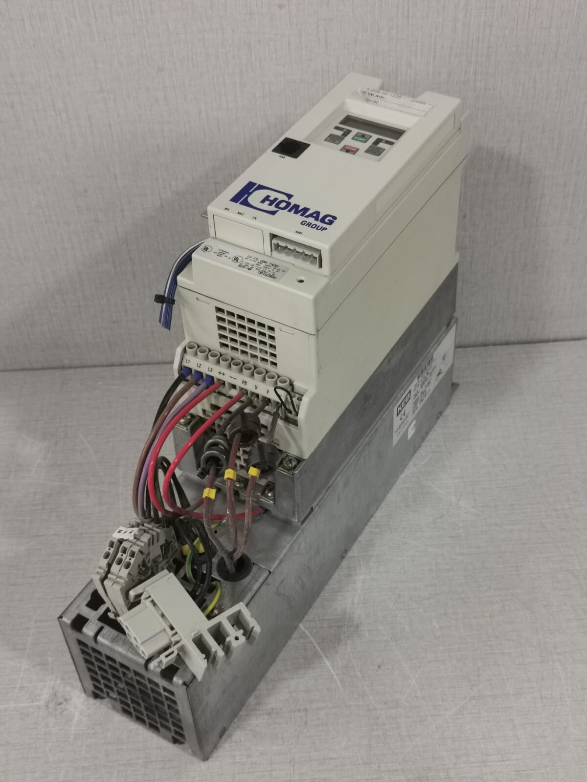 HOMAG 10F5CBB-YA00 HOMAG F5 10F5CBB-YA00 V3.00.10 INVERTER 2.2 KW 9
