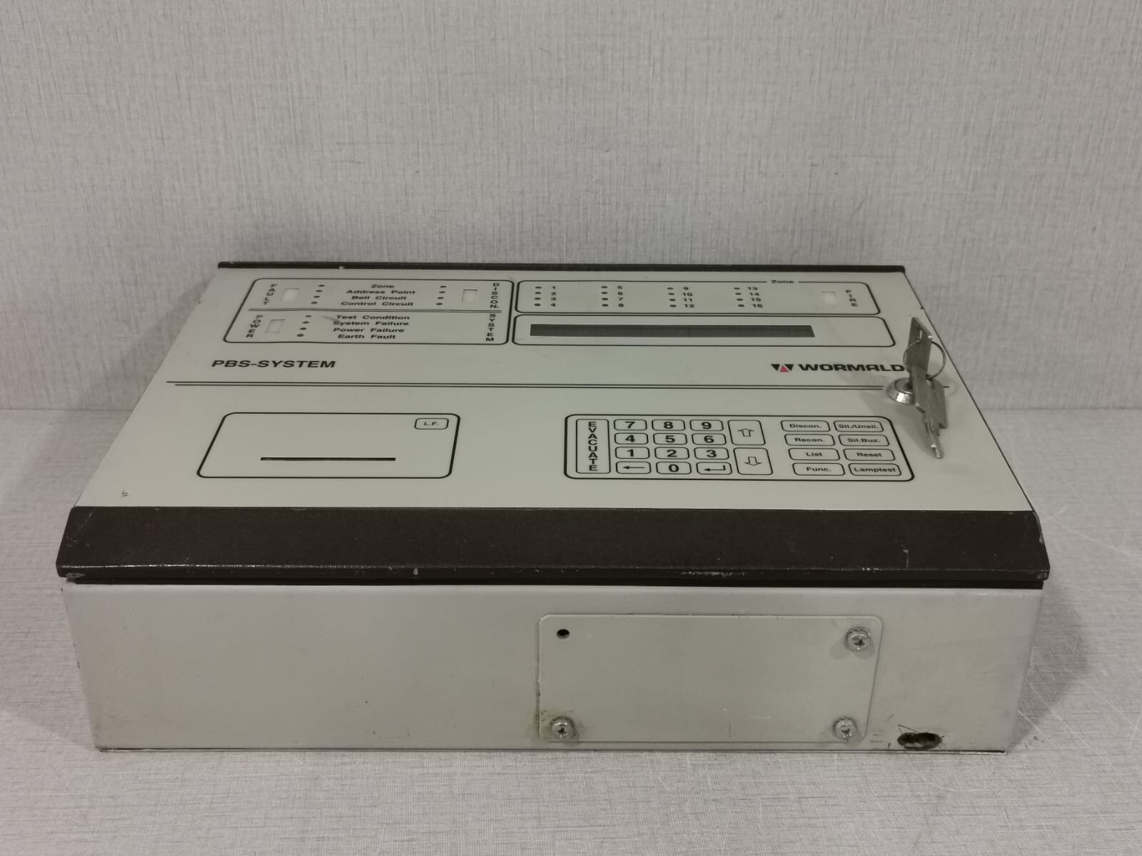 WORMALD 1011.201 WORMALD-SIGNALCO A/S 1011.201 VER.6 PBS-SYSTEM 6