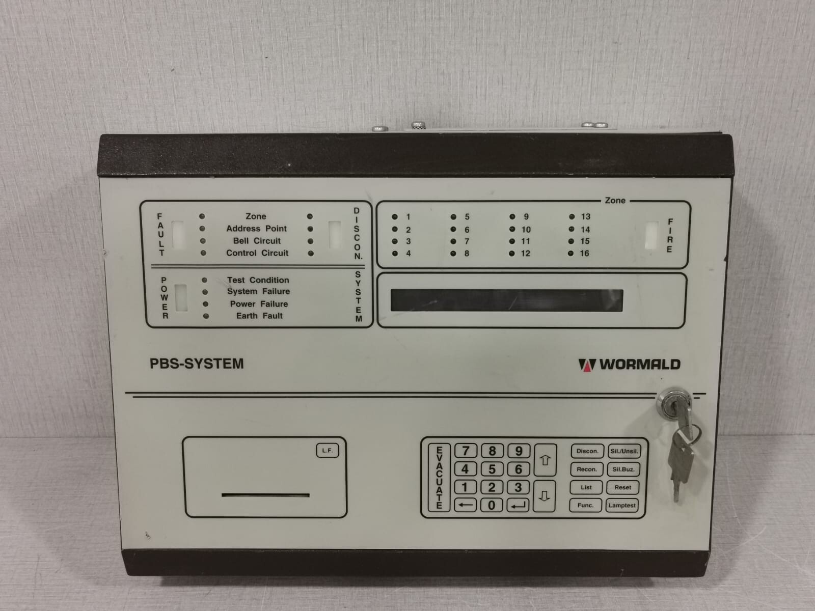 WORMALD-SIGNALCO A/S 1011.201 VER.6 PBS-SYSTEM