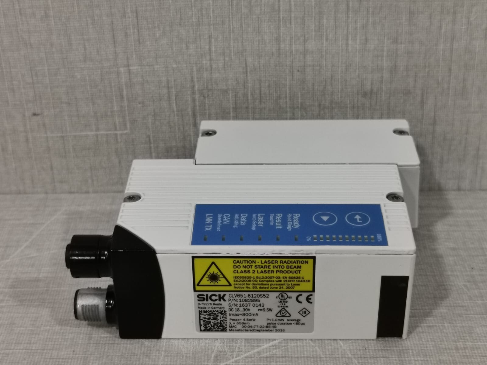 SICK 1082895 SICK CLV651 6120S52 1082895 Barcode Scanner Controller 3