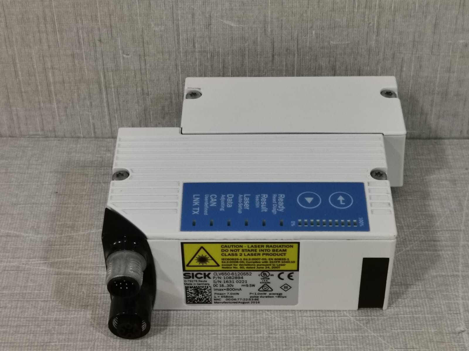 SICK 1082894 SICK CLV650 6120S52 1082894 / Barcode Scanner Controller 3