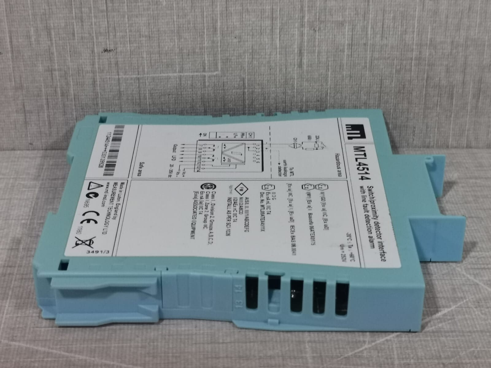 MTL MTL4514 MTL4514 SWITCH/PROXIMITY DETECTOR INTERFACE W/ LINE FAULT DETECTION ALARM 4