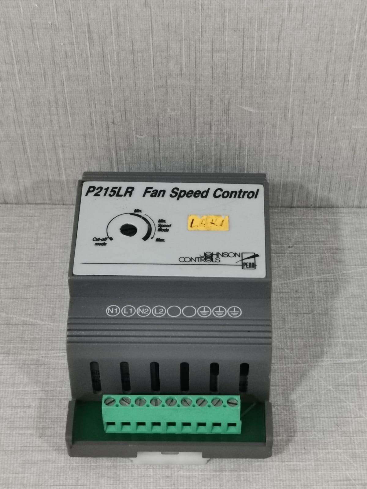 Johnson Controls P215LR JOHNSON CONTROLS P215LR FAN SPEED CONTROL 7